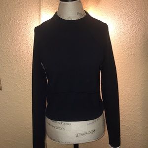 Lululemon Cropeed MockNeck Lomgsleeve